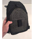 Saccoche bandoulière attache molle noir - Surplus militaire