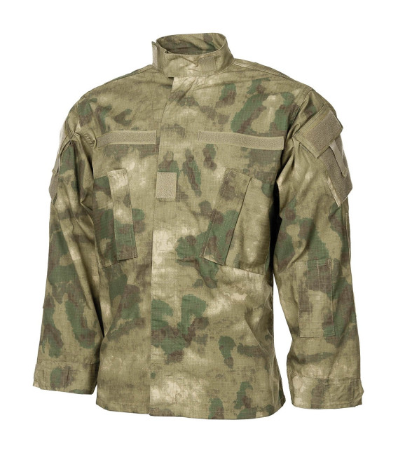 US Veste, ACU, Rip Stop, HDT camou vert - Surplus militaire