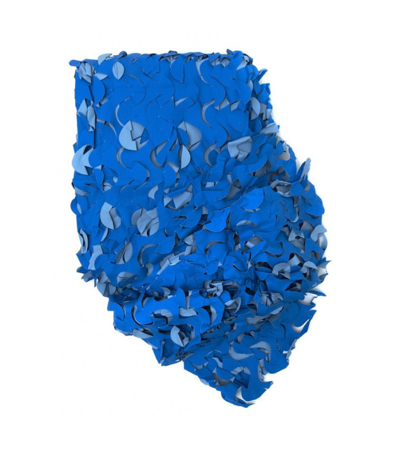 Filet de camouflage bleu ciel bleu