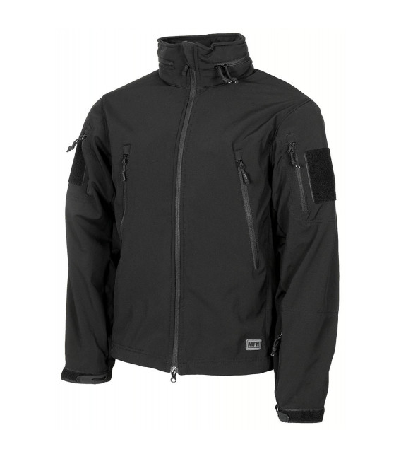 Veste soft shell, "Scorpion", noir - Surplus militaire