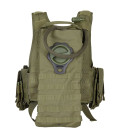 Gilet, "Ranger", plusieurs poches, vert, syst. modulaire - Surplus militaire