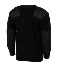 BW pullover, noir, 80% laine/20% acrylique - Surplus militaire