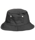 Chapeau de pêcheur, noir, petite poche latérale - Surplus militaire