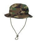 Chapeau de brousse GB SF, Rip Stop, bande menton, woodland - Surplus militaire