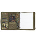Classeur, BW camo, A4 registre, fiches, poche cartes - Surplus militaire