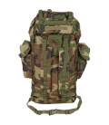 Sac à dos Combat Camouflage woodland 65 litres - Surplus militaire