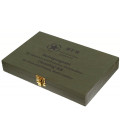 kit de nettoyage, universel pour pistolet, boite en bois - Surplus militaire
