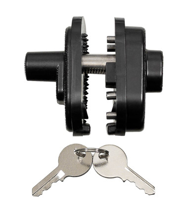 pistolet serrure, w/2 clés