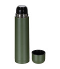 Bouteille thermos-vide 1l, fermeture à vis, vert - Surplus militaire