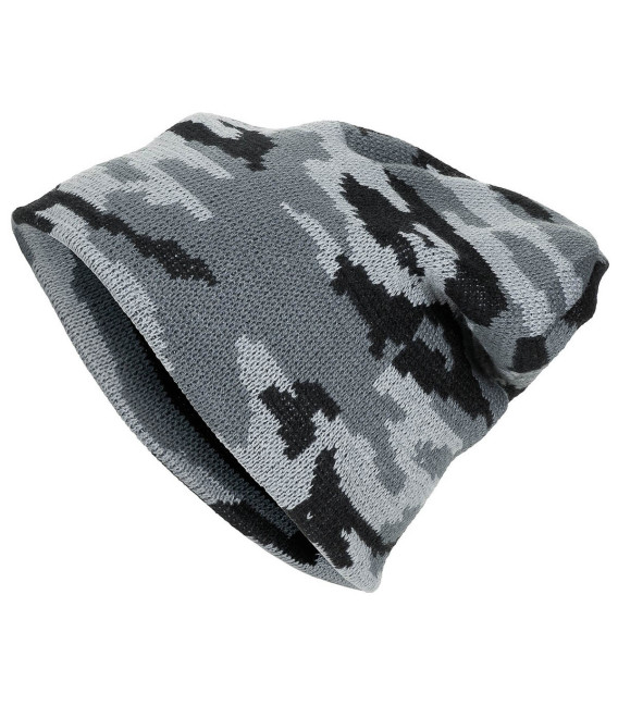Bonnet camouflage gris digital AT type militaire - Surplus militaire