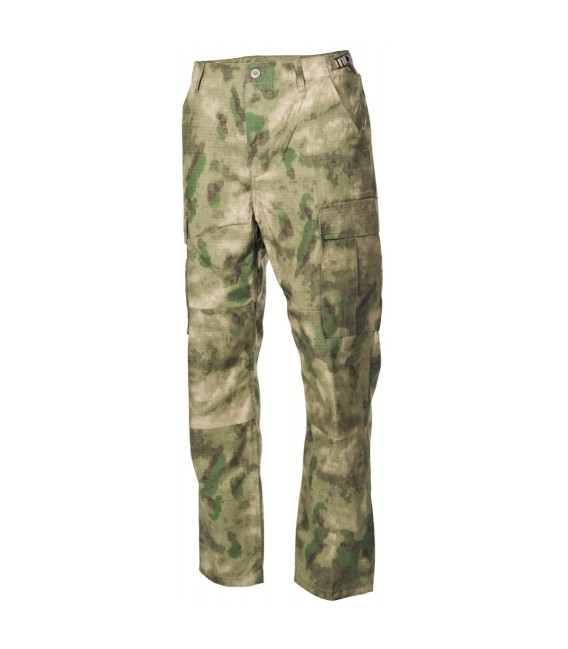 Pantalon US BDU HDT Camouflage Vert en ripstop - Surplus militaire
