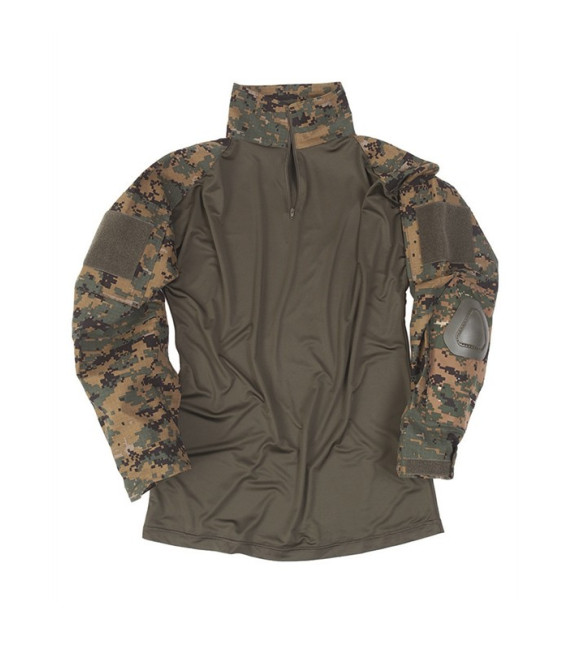 Chemise Tactique Warrior Digital woodland - Surplus militaire