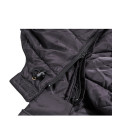 Gilet noir fourré avec capuche amovible - Surplus militaire