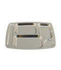 Plateau Repas Acier Inoxydable 5 Compartiments - Surplus militaire