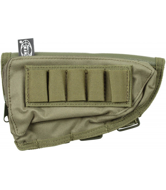 Cartouchière de crosse, kaki, rembourrée - Surplus militaire