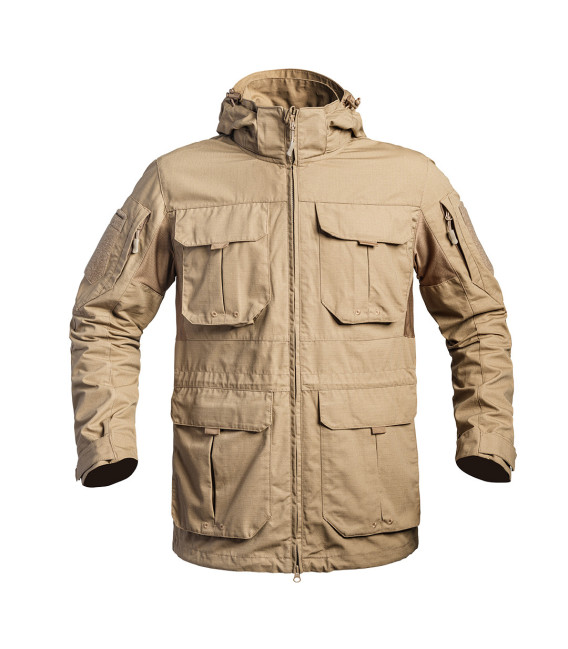 Veste longue de combat Fighter tan