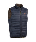 Gilet Janus Reversible Bleu / Marron