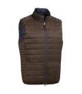 Gilet Janus Reversible Bleu / Marron