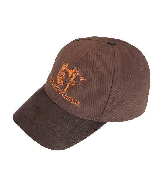 Casquette Eddy Marron / Orange