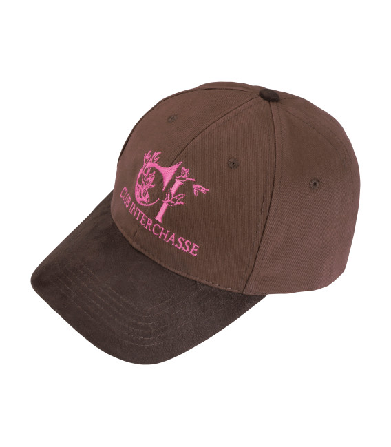 Casquette Eddy Marron / Rose