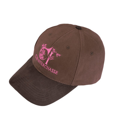 Casquette Eddy Marron / Rose