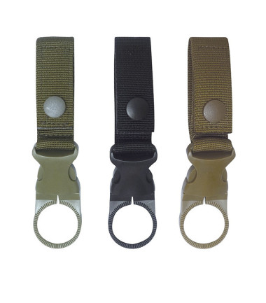 Porte bouteille pour attache Molle Vert
