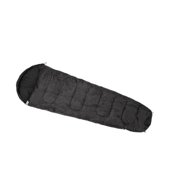 Sac de couchage Militaire à capuche, Noir - Surplus militaire