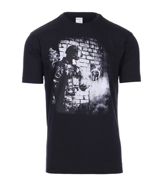 Tee-shirt 101 INC Soldier Skull Noir - Surplus militaire