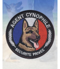 Ecusson sécurité rond "Agent Cynophile-Berger" - Surplus militaire