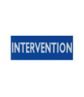 Plaque "Intervention" en plexi-glace - Surplus militaire