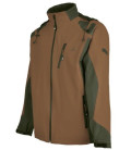 Blouson Chasse Softshell Vert / marron