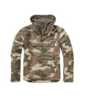 Blouson coupe vent Brandit Windbreaker Light Woodland - Surplus militaire