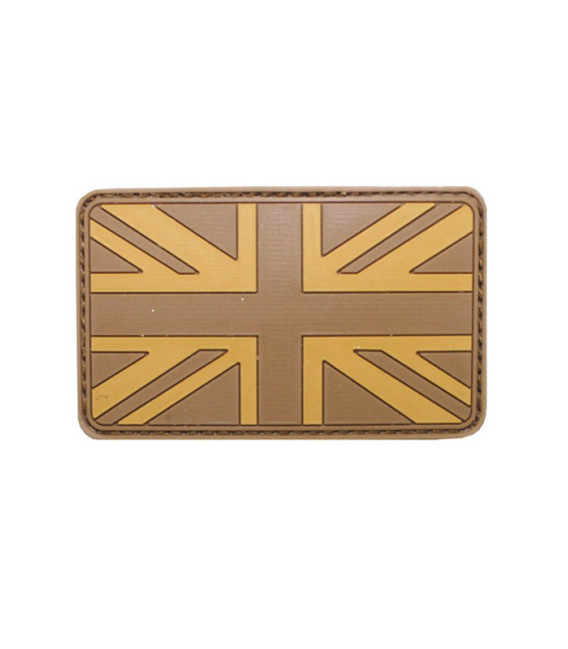 Ecusson velcro U.K désert 3D 8 X 5 cm - Surplus militaire