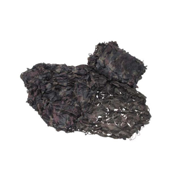 Filet de camouflage marron/kaki avec filet - Surplus militaire