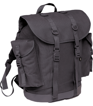 Sac à dos chasseur 40L Brandit Noir - Surplus militaire
