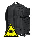 Sac à dos 25L Brandit US Cooper Lasercut medium Noir - Surplus militaire