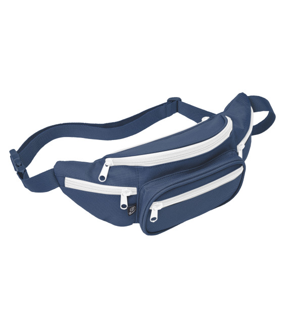Sac banane Brandit Marine/Blanc - Surplus militaire
