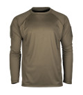 T-shirt Quickdry Manches longues Tactique Kaki - Surplus militaire