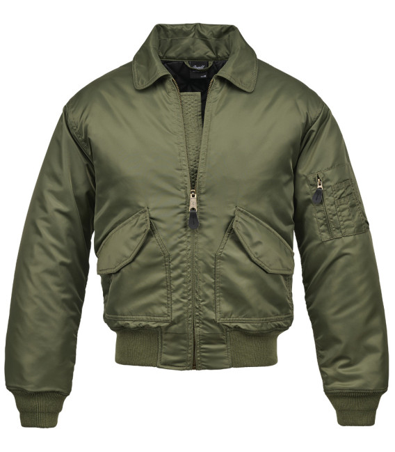 Bombers homme Militaire aviateur Brandit CWU Kaki