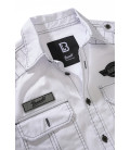 Chemise à Manches Longues Luis Vintage Brandit Blanche