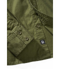 Chemise flanelle à manches longues Kaki Brandit