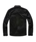 Chemise classique en velours côtelé à manches longues Brandit Noire