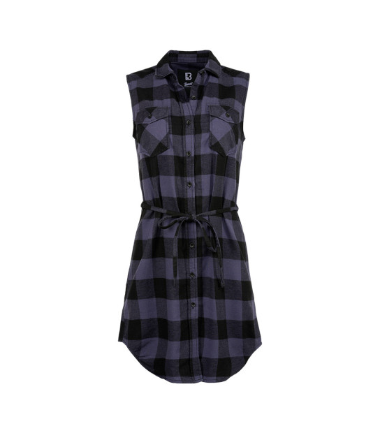 Chemise à Carreaux Brandit En Flanelle De Coton - Manches Courtes, Tailles S à 7XL, Neuve Avec étiquettes, Style Bûcheron
