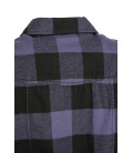 Chemise longue femme Gracey Brandit Noire et grise