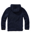 Pull-over en peluche Teddyfleece Bleu Marine Brandit