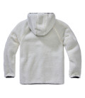 Veste en peluche Teddyfleece&nbsp;Blanc Brandit&nbsp;