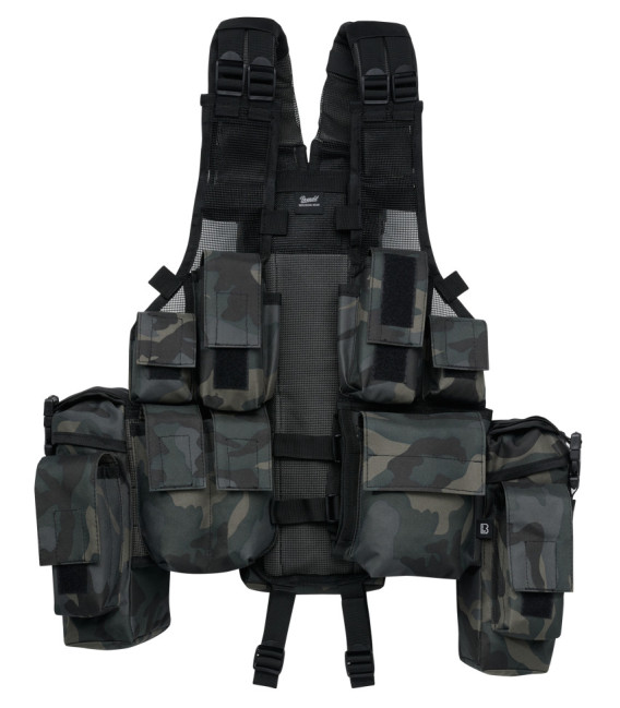 Gilet tactique Brandit Darkcamo