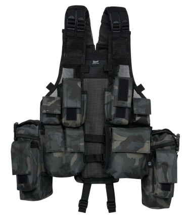 Gilet tactique Brandit Darkcamo