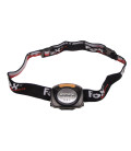 lampe frontale, 4 LED blanc, pliable, 3 rouge, noir - Surplus militaire