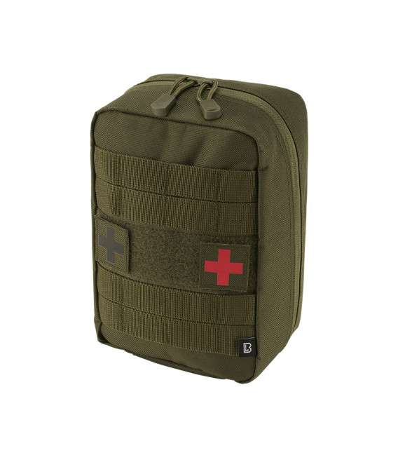 Grande pochette premiers secours Molle&nbsp;Brandit Kaki